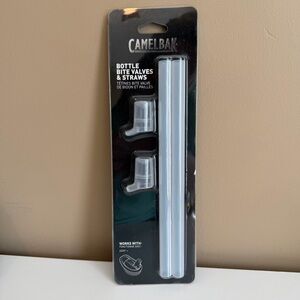 NEW CamelBak Eddy+ Insulated Water Bottle Clear Replacement Bite Valves & Straws